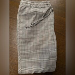 Men’s H&M Checked Slim Fit Pants Size Large